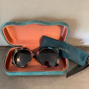 Gucci rainbow sunglasses